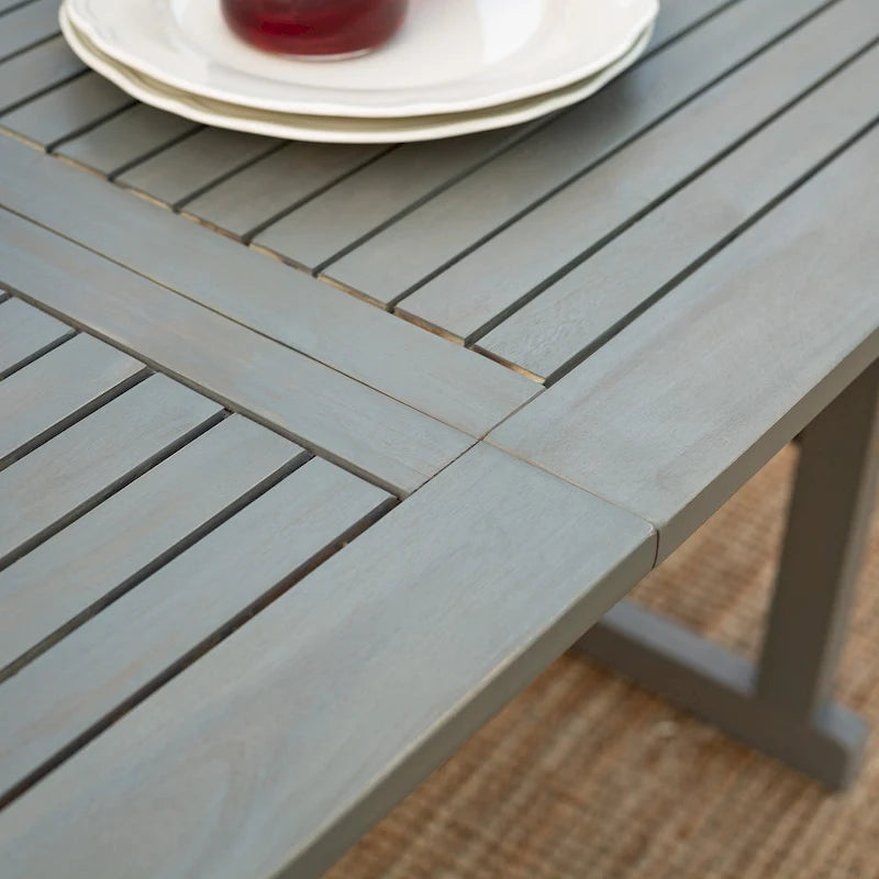 Middlebrook Hydaburg 5-Piece Acacia Extension Dining Set