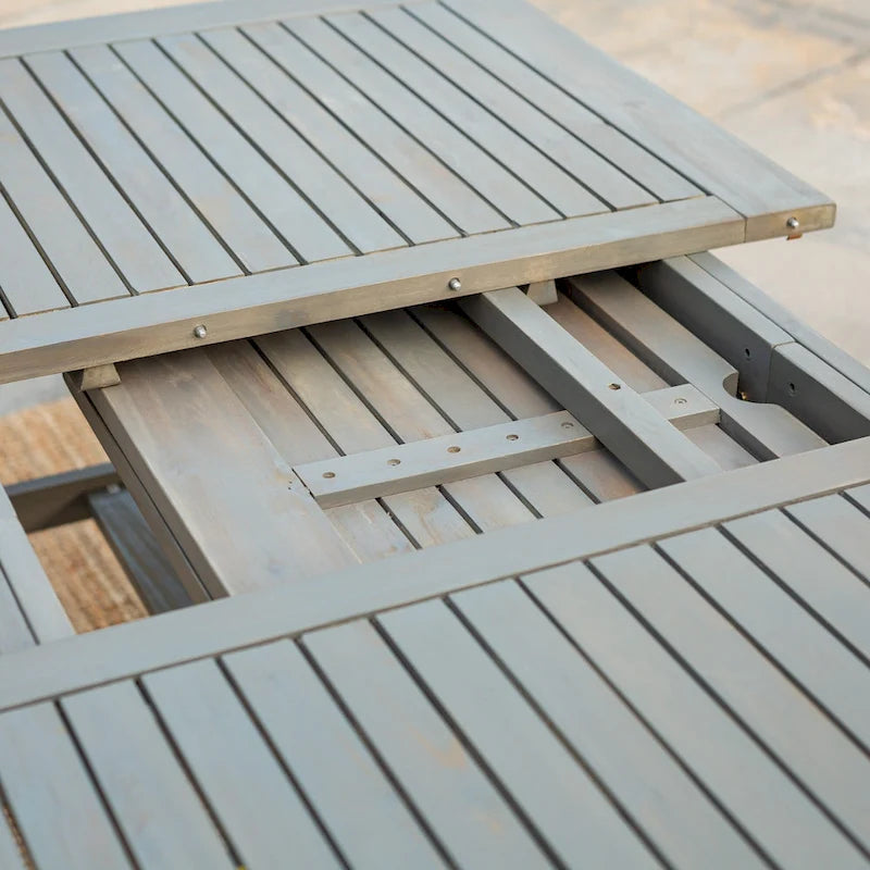 Middlebrook Hydaburg 5-Piece Acacia Extension Dining Set