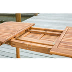 Middlebrook Hydaburg 5-Piece Acacia Extension Dining Set