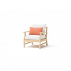 Kooper 5 Piece Sunbrella Outdoor Patio Club Chair And Ottoman Set