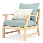 Kooper 5 Piece Sunbrella Outdoor Patio Club Chair And Ottoman Set