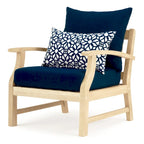 Kooper 5 Piece Sunbrella Outdoor Patio Club Chair And Ottoman Set