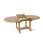 Hyde Park Natural Teak Dining Table Set