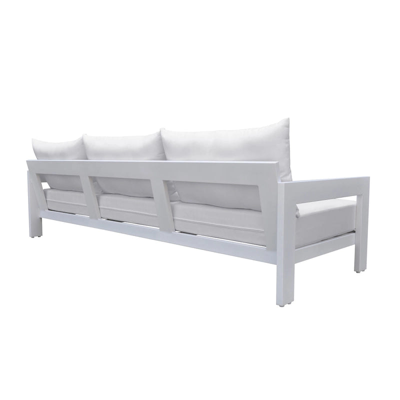 Renava Praxis Modern White Outdoor Sofa