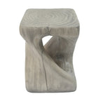 Christopher Knight Home - Stella Twisted Spiral Wood Grain Side Table