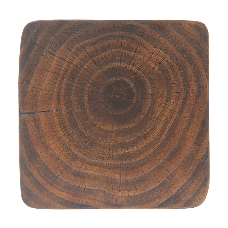 Christopher Knight Home - Stella Twisted Spiral Wood Grain Side Table
