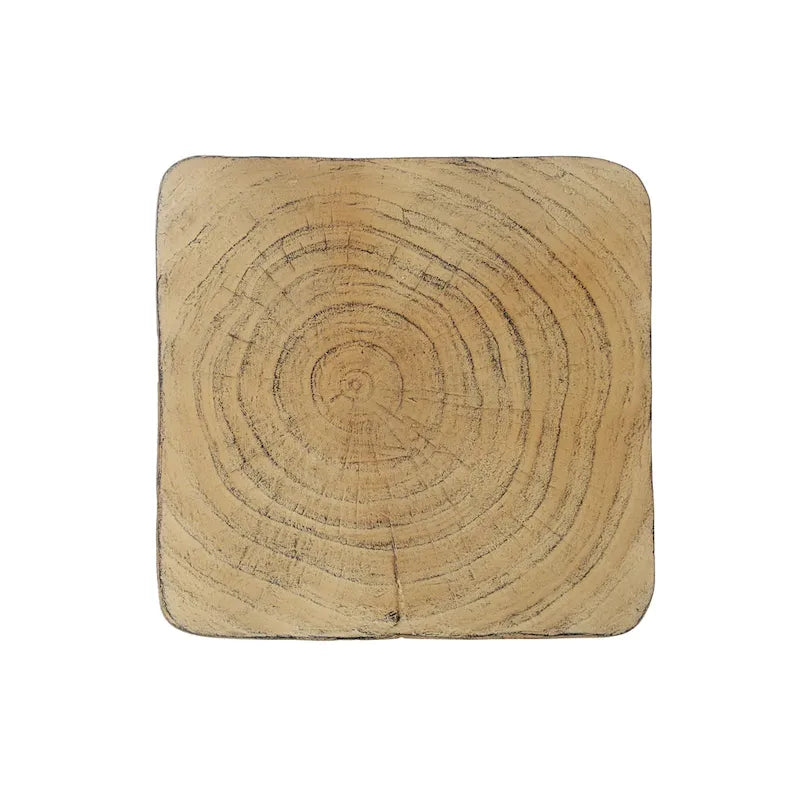 Christopher Knight Home - Stella Twisted Spiral Wood Grain Side Table