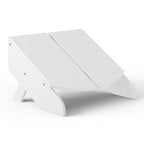 Polytrends Coastin Modern Poly Adirondack Chair With Ottoman (Set of 2)