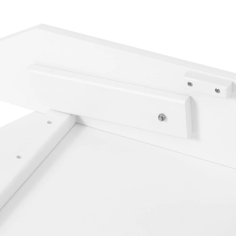 Polytrends Coastin Modern Poly Adirondack Chair With Ottoman (Set of 2)