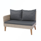 3PCS Ptaio Wicker Sectional Sofa Set