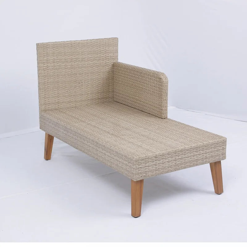 3PCS Ptaio Wicker Sectional Sofa Set