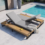 Outdoor Chaise Lounge Chair Set of 2