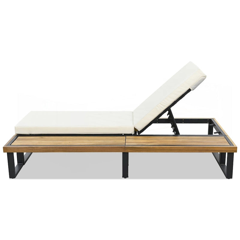 Outdoor Chaise Lounge Chair Set of 2