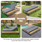 Outdoor Chaise Lounge Chair Set of 2