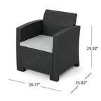 Wicker Club Chairs