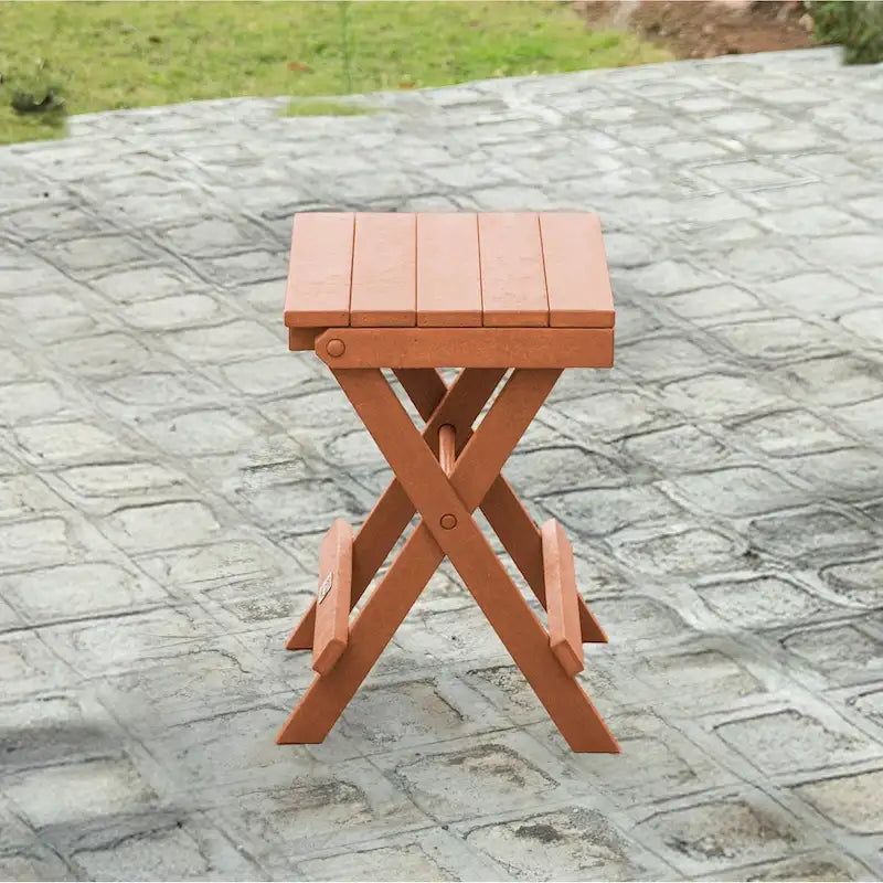 San Juan Fully Assembled All-Weather Recycled HDPE Outdoor Folding Bistro table
