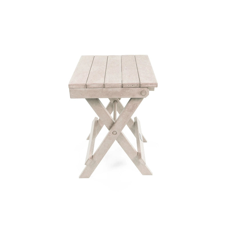 San Juan Fully Assembled All-Weather Recycled HDPE Outdoor Folding Bistro table