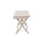 San Juan Fully Assembled All-Weather Recycled HDPE Outdoor Folding Bistro table