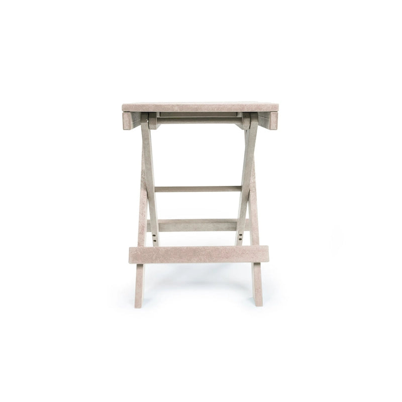 San Juan Fully Assembled All-Weather Recycled HDPE Outdoor Folding Bistro table