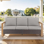 High Back Outdoor Furniture with Thick Cushion