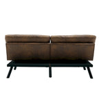 Living Room Sofa with thick cushion, Sofa Bed, Sleeper Sofa with Metal feet, Bedroom Furniture