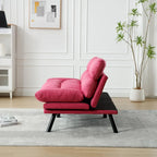 Living Room Sofa with thick cushion, Sofa Bed, Sleeper Sofa with Metal feet, Bedroom Furniture