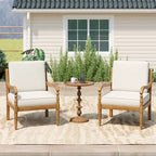 Christopher Knight Home- Jasie Acacia Wood Outdoor Club Chair