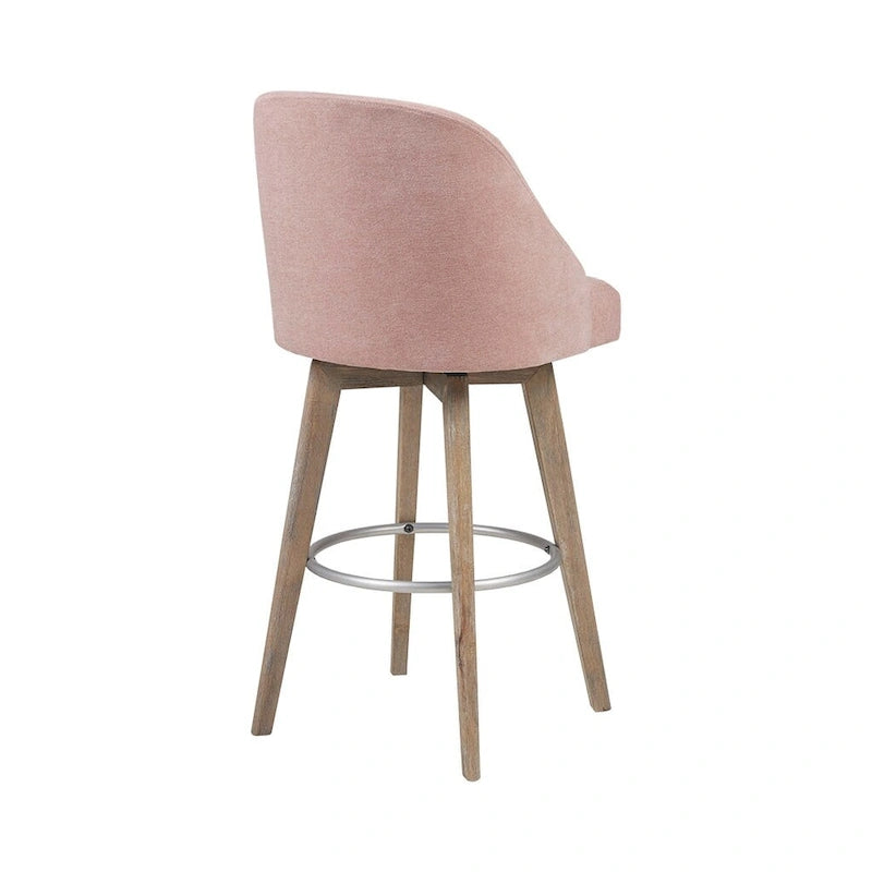 Bar Stool with 360 Degree Swivel Seat For Dining Room, Coffee Shop