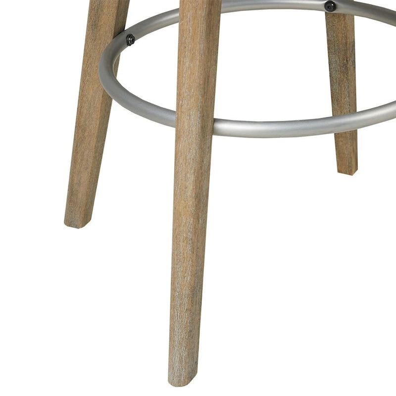 Bar Stool with 360 Degree Swivel Seat For Dining Room, Coffee Shop