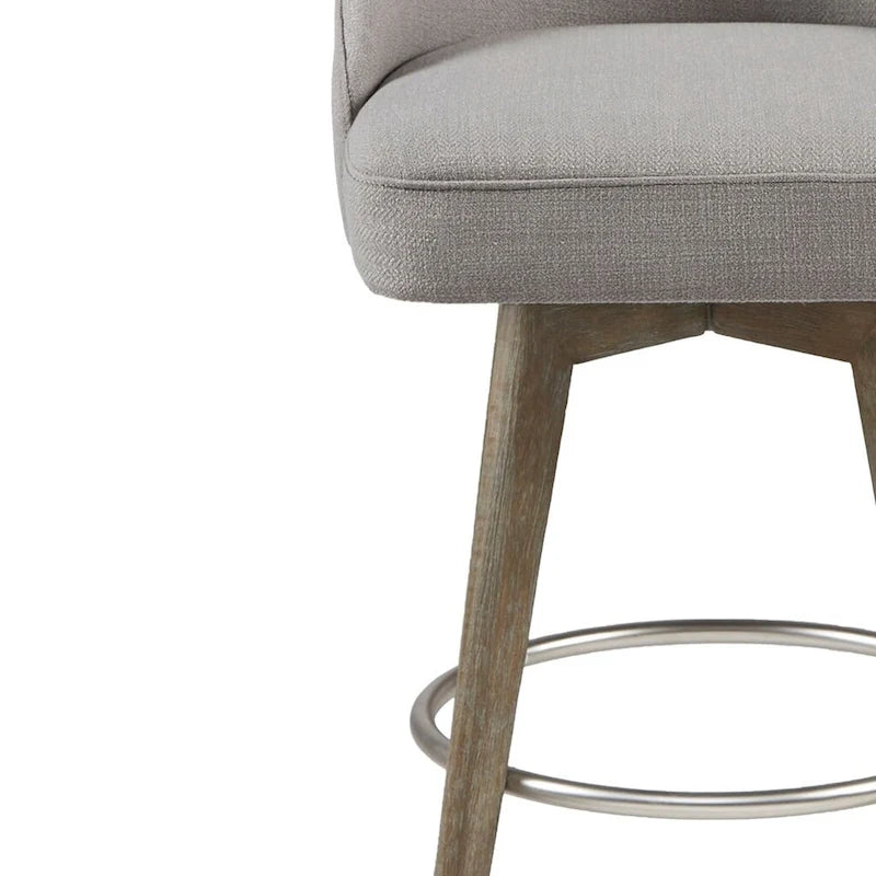 Bar Stool with 360 Degree Swivel Seat For Dining Room, Coffee Shop