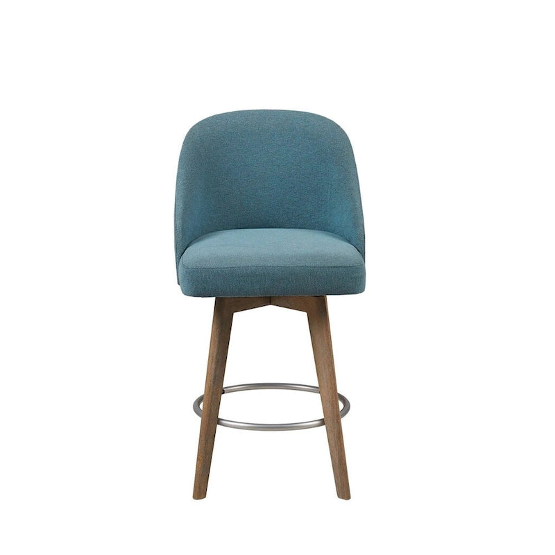 Bar Stool with 360 Degree Swivel Seat For Dining Room, Coffee Shop