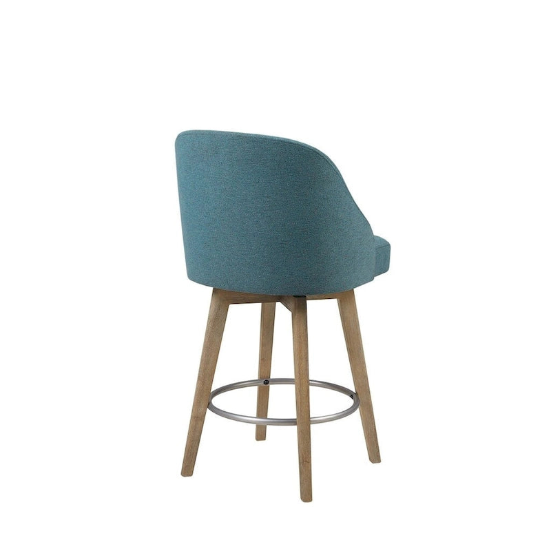Bar Stool with 360 Degree Swivel Seat For Dining Room, Coffee Shop