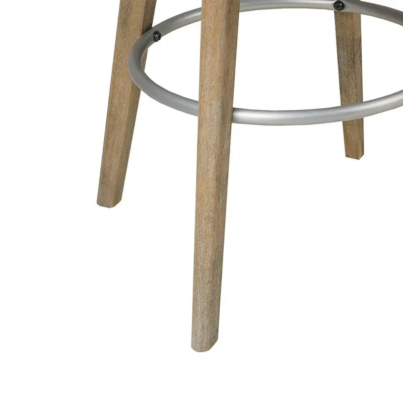 Bar Stool with 360 Degree Swivel Seat For Dining Room, Coffee Shop