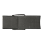 Roomfitters PE Wicker Chaise Lounge with Arm for Outdoor Relaxation, Adjustable Backrest, Stylish Patio Furniture