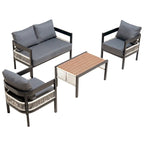 Multi-person Outdoor Iron Sofa Set