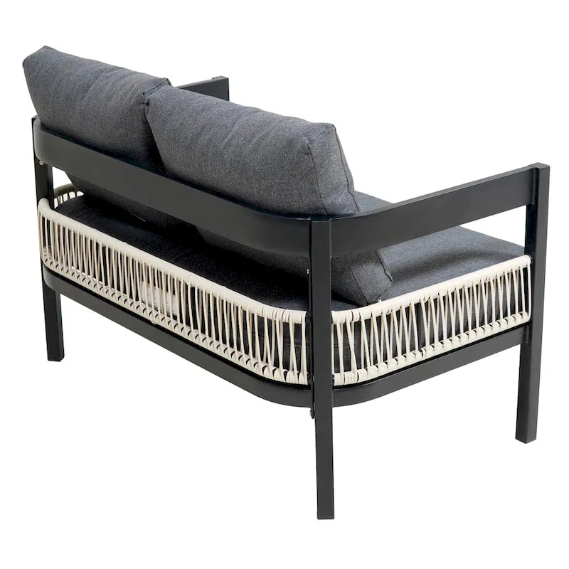 Multi-person Outdoor Iron Sofa Set