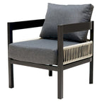 Multi-person Outdoor Iron Sofa Set