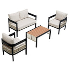 Multi-person Outdoor Iron Sofa Set