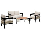 Multi-person Outdoor Iron Sofa Set