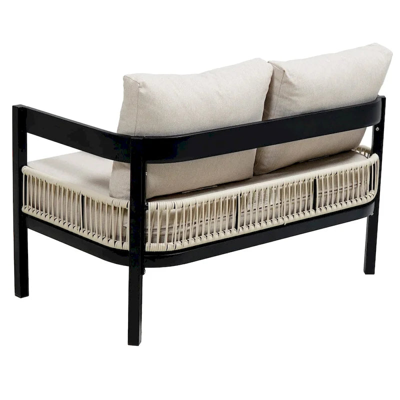 Multi-person Outdoor Iron Sofa Set