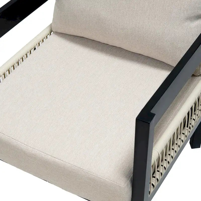 Multi-person Outdoor Iron Sofa Set