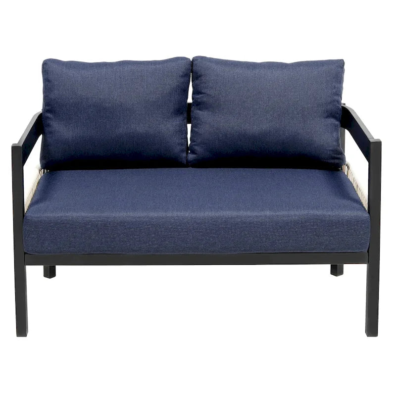 Multi-person Outdoor Iron Sofa Set