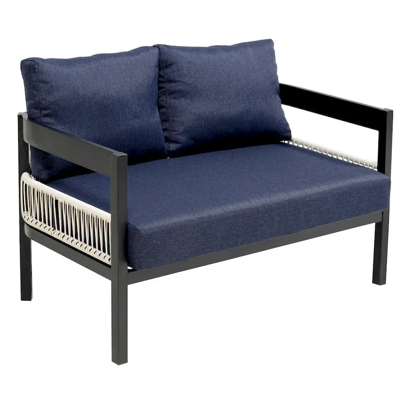 Multi-person Outdoor Iron Sofa Set