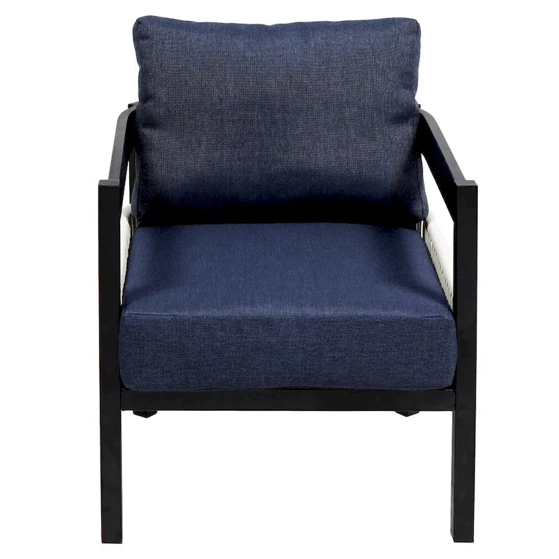 Multi-person Outdoor Iron Sofa Set