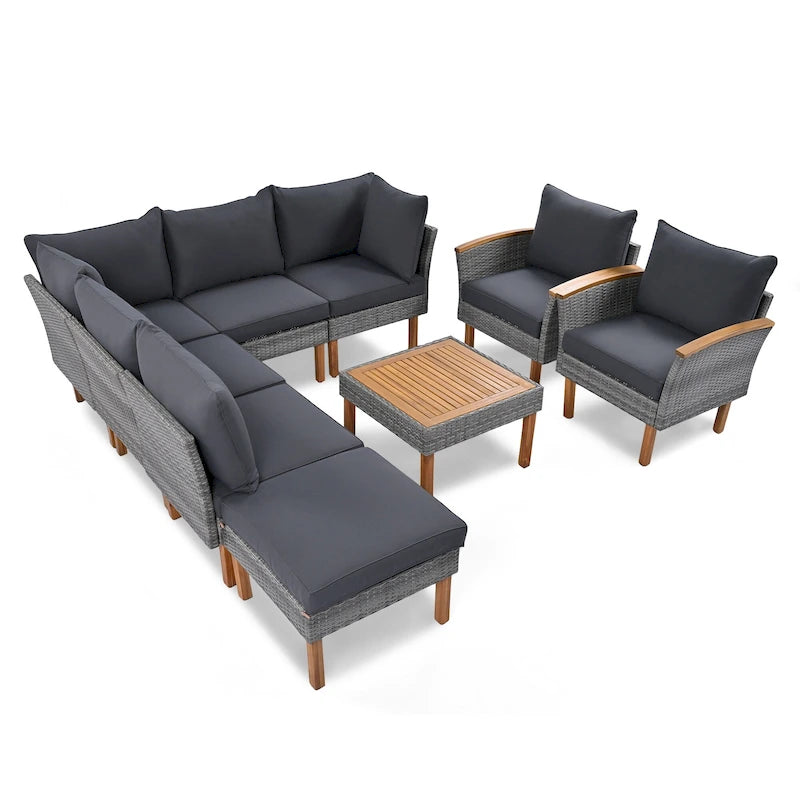 9-Piece Outdoor Conversation Set