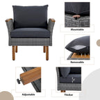 9-Piece Outdoor Conversation Set
