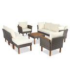 9-Piece Outdoor Conversation Set