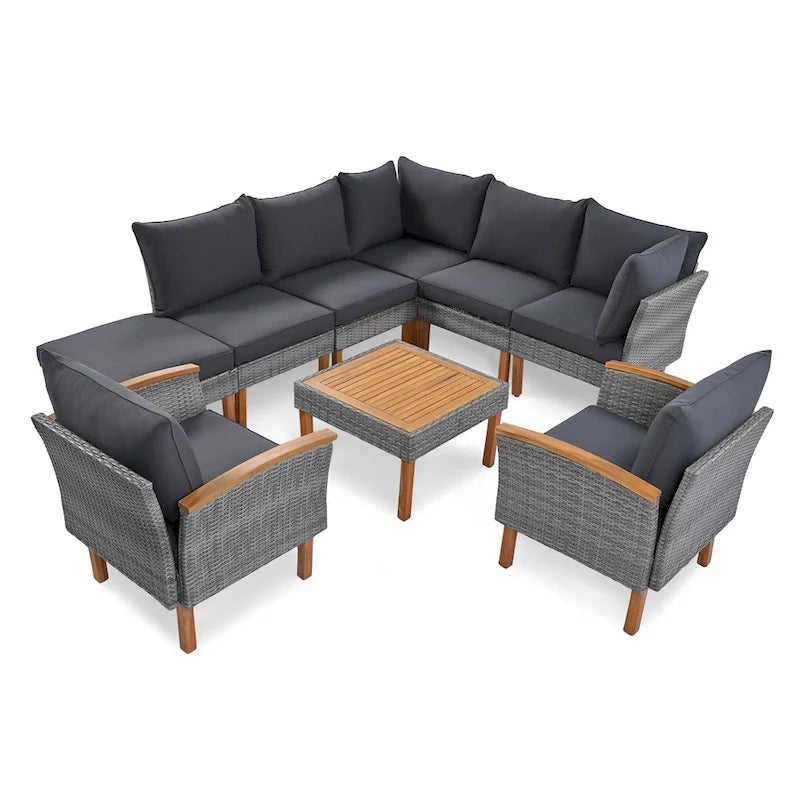 9-Piece Outdoor Conversation Set