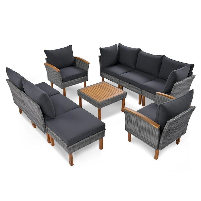 9-Piece Outdoor Conversation Set