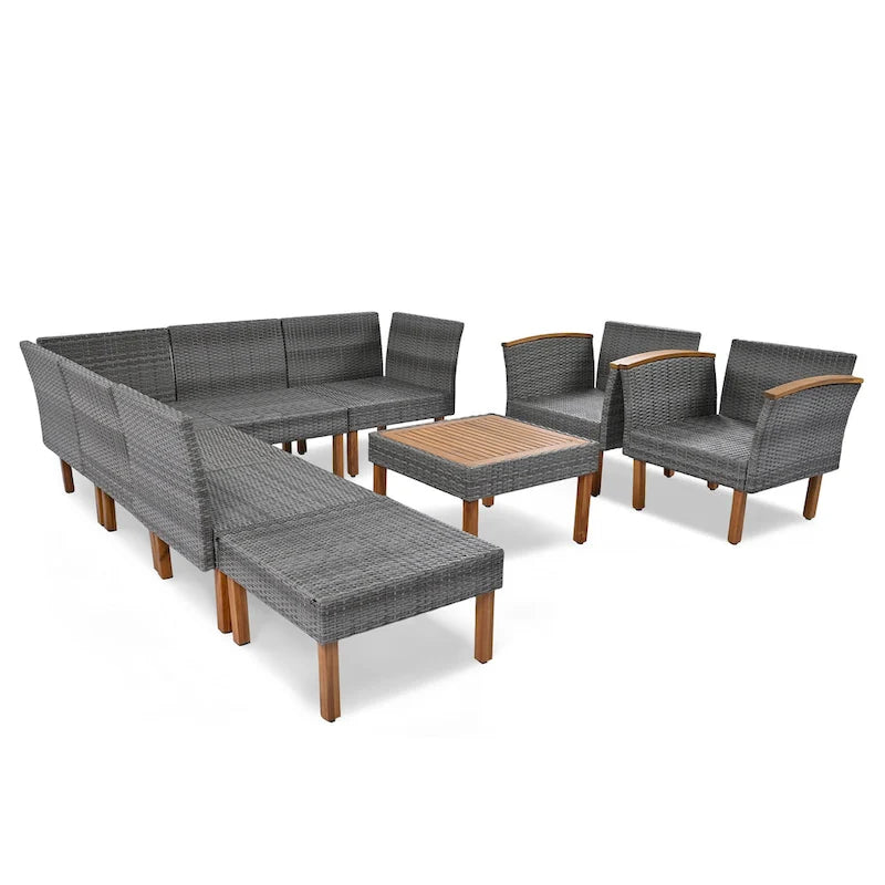 9-Piece Outdoor Conversation Set